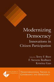 Modernizing Democracy: Innovations in Citizen Participation: Innovations in Citizen Participation book cover