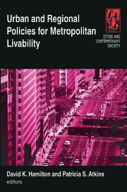 Urban and Regional Policies for Metropolitan Livability book cover
