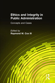 Ethics and Integrity in Public Administration book cover