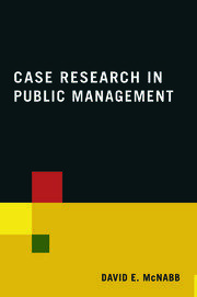 Case Research in Public Management book cover
