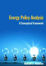 Energy Policy Analysis: A Conceptual Framework: A Conceptual Framework book cover