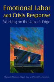 Emotional Labor and Crisis Response book cover