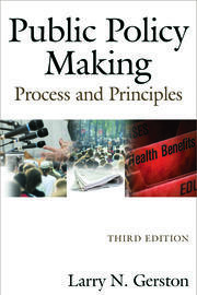 Public Policy Making: Process and Principles book cover