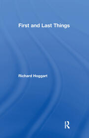First and Last Things book cover