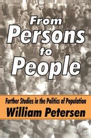 From Persons to People: A Second Primer in Demography book cover