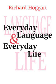 Everyday Language and Everyday Life book cover