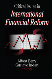 Critical Issues in International Financial Reform book cover