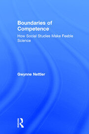 Boundaries of Competence: Knowing the Social with Science book cover