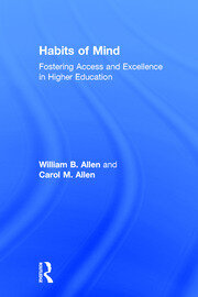 Habits of Mind: Fostering Access and Excellence in Higher Education book cover
