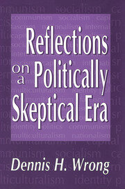 Reflections on a Politically Skeptical Era book cover