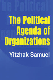 The Political Agenda of Organizations book cover