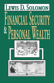 Financial Security and Personal Wealth book cover
