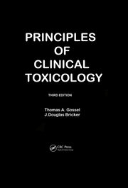 Principles Of Clinical Toxicology book cover