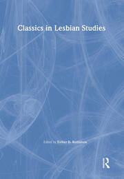 Classics in Lesbian Studies book cover