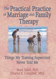 The Practical Practice of Marriage and Family Therapy: Things My Training Supervisor Never Told Me book cover