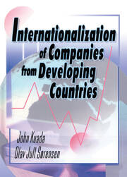 Internationalization of Companies from Developing Countries book cover