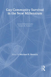 Gay Community Survival in the New Millennium book cover