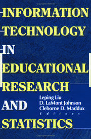 Information Technology in Educational Research and Statistics book cover
