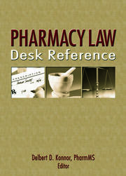 Pharmacy Law Desk Reference book cover