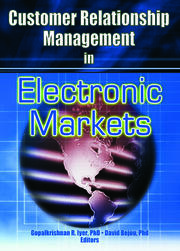 Customer Relationship Management in Electronic Markets book cover