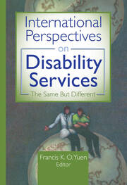 International Perspectives on Disability Services: The Same But Different book cover