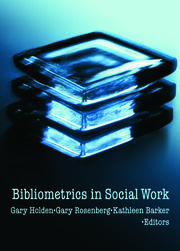 Bibliometrics in Social Work book cover
