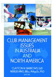 Club Management Issues in Australia and North America book cover