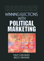 Winning Elections with Political Marketing book cover