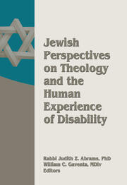 Jewish Perspectives on Theology and the Human Experience of Disability book cover