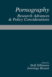Pornography: Research Advances and Policy Considerations book cover