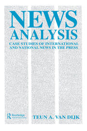 News Analysis: Case Studies of international and National News in the Press book cover