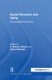 Social Structure and Aging: Psychological Processes book cover