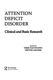 Attention Deficit Disorder book cover