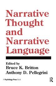 Narrative Thought and Narrative Language book cover