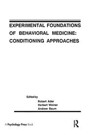 Experimental Foundations of Behavioral Medicines: Conditioning Approaches book cover
