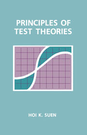 Principles of Test Theories book cover