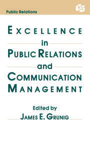 Excellence in Public Relations and Communication Management book cover