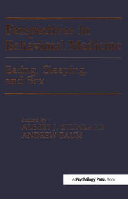 Eating, Sleeping, and Sex: Perspectives in Behavioral Medicine book cover