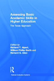 Assessing Basic Academic Skills in Higher Education: The Texas Approach book cover