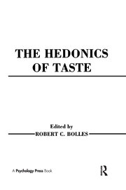 Hedonics of Taste book cover