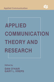 Applied Communication Theory and Research book cover