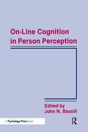 On-line Cognition in Person Perception book cover
