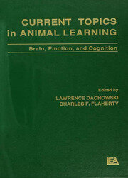 Current Topics in Animal Learning: Brain, Emotion, and Cognition book cover