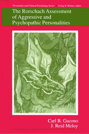 The Rorschach Assessment of Aggressive and Psychopathic Personalities book cover