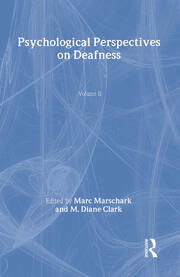 Psychological Perspectives on Deafness: Volume II book cover