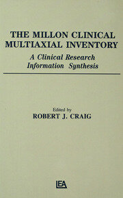 The Millon Clinical Multiaxial Inventory: A Clinical Research Information Synthesis book cover
