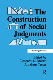 The Construction of Social Judgments book cover