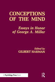 Conceptions of the Human Mind: Essays in Honor of George A. Miller book cover