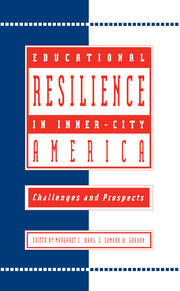 Educational Resilience in inner-city America: Challenges and Prospects book cover