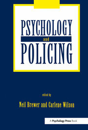 Psychology and Policing book cover